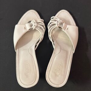 Tod's White Women's Sandals